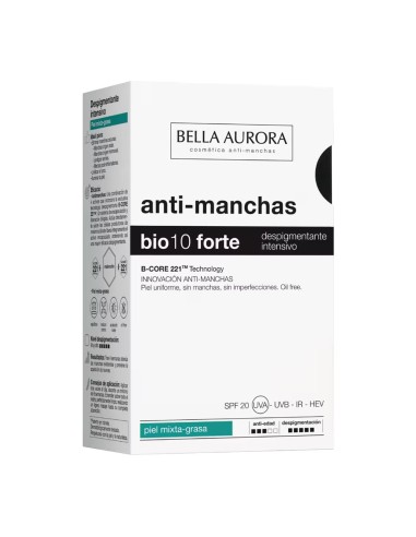 BELLA AURORA BIO10 FORTE PIEL MIXTA GRASA 30ML