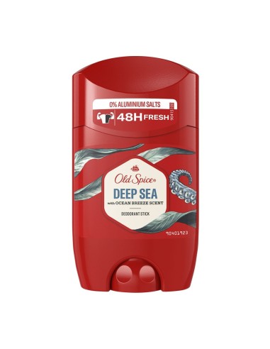 OLD SPICE DESODORANTE STICK DEEP SEA 50ML 0% SALES DE ALUMINIO