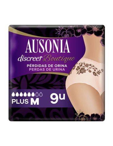 AUSONIA DISCREET BOUTIQUE BRAGUITA DE INCONTINENCIA MEDIA 9 UDS