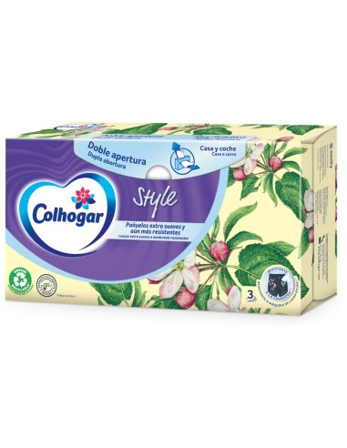 COLHOGAR PAÑUELOS DE PAPEL CAJA 66 UDS. 3 CAPAS