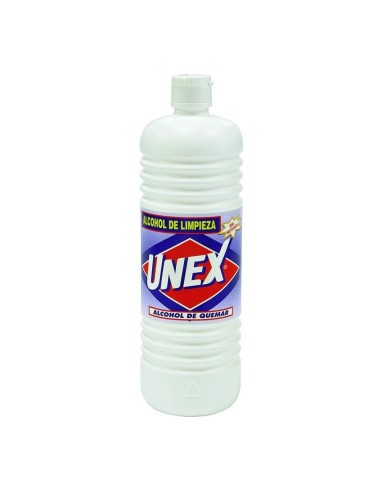 ALCOHOL DE LIMPIEZA Y QUEMAR SIN METANOL 1 LT (UNEX)