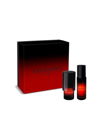 TRUSSARDI PRIMO HOMBRE EDP VAP 100ML (RECARGABLE) + ACEITE DE BARBA 50ML