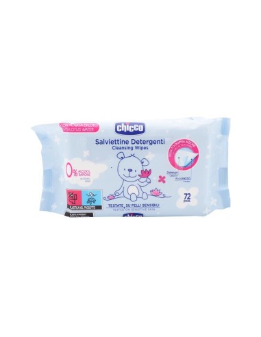 CHICCO TOALLITAS BEBE 72 UDS 0% ALCOHOL