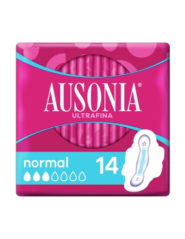 AUSONIA AIR DRY COMPRESA NORMAL ALAS 14 UDS.