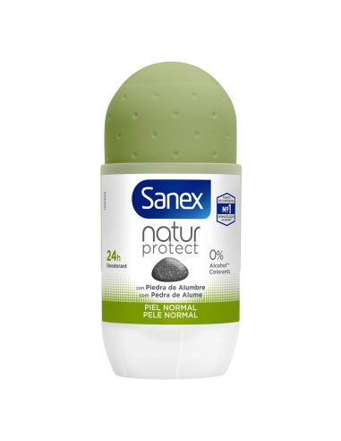 SANEX DESODORANTE ROLL-ON NATUR PROTEC 0% ALCOHOL 50ML