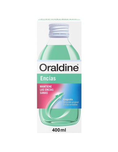 ORALDINE COLUTORIO ENCIAS 400ML USO DIARIO ANTI-GINGIVITIS