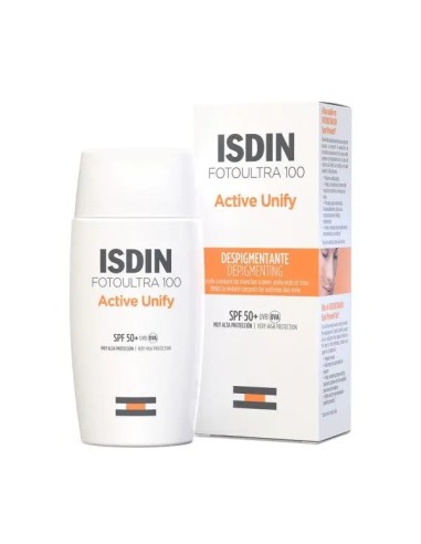 ISDIN FOTOPROTECTOR ULTRA 100 ACTIVE UNIFY DESPIGMENTANTE SPF50+ 50ML