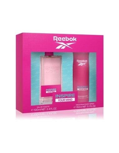 REEBOK COLONIA WOMAN INSPIRE VAP 100 ML + DESOD. SPRAY 150 ML