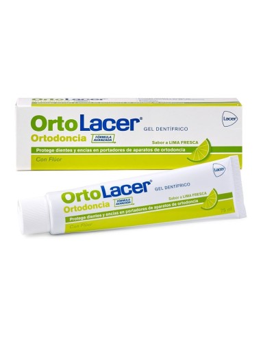 LACER PASTA ORTOLACER GEL DENTRIFICO LIMA 75ML