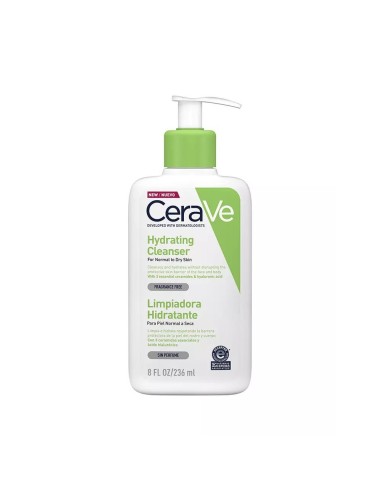 CERAVE CREMA LIMPIADORA HIDRATANTE 236ML.