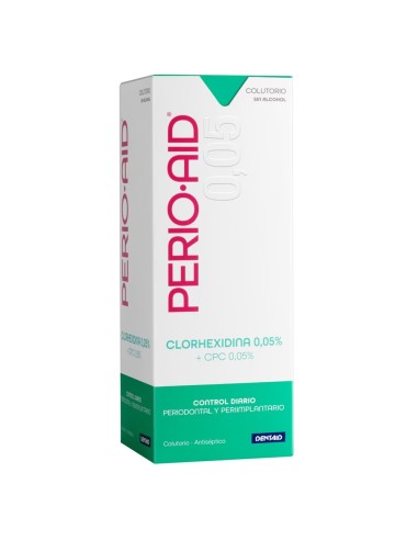 PERIO-AID COLUTORIO MANTENIMIENTO CLORHEXIDINA 0.05% 500ML