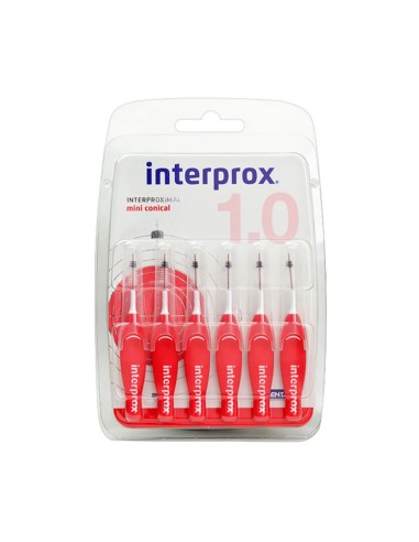 INTERPROX CEPILLO INTERDENTAL MINI CONICO 6 UDS