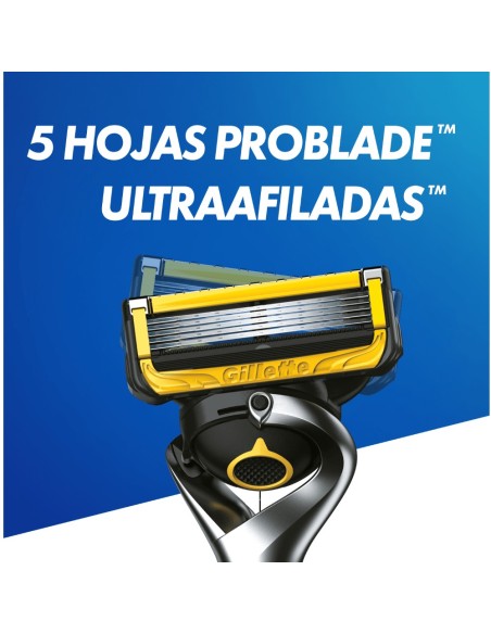 GILLETTE FUSION MAQUINA PROSHIELD + 1 CARGADOR