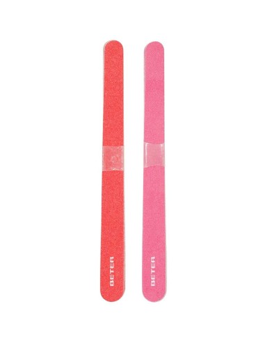 LIMA DE UÑAS CORINDON 16CM BLISTER 4UDS