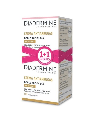 DIADERMINE CREMA ESS ANTIARRUGAS DIA ANTI-EDAD DUPLO 2X50ML