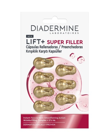 DIADERMINE CAPSULAS LIFT SUPER FILLER ROSTRO Y CUELLO 7 UDS.