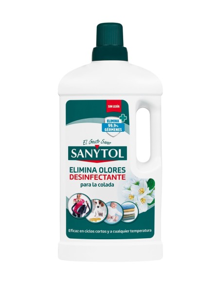 Sanytol Desinfectante Textil sin lejía 1200 ml  máxima higiene sin dañar la ropa