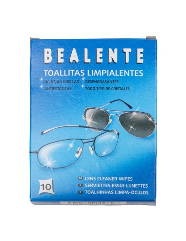 BEA TOALLITAS GAFAS Y LENTES 10 UDS