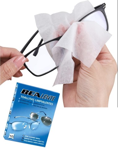 Toallitas Bea Gafas y Lentes 10 uds limpieza eficaz