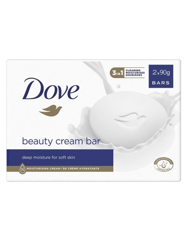 DOVE JABON DE MANOS PASTILLA 2 X 100 GRS.