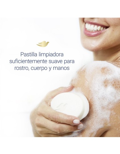 Jabón Dove para cuidado suave de manos