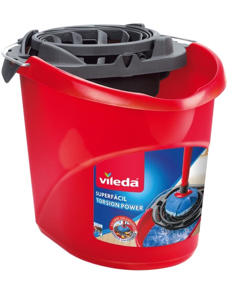 Cubo Vileda Escurrefácil 10 Litros | Limpieza Práctica y Eficiente | Drolim.com