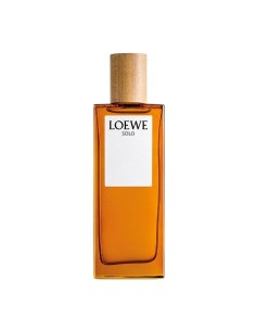 Perfume Loewe Solo caja blanca y frasco ámbar 2