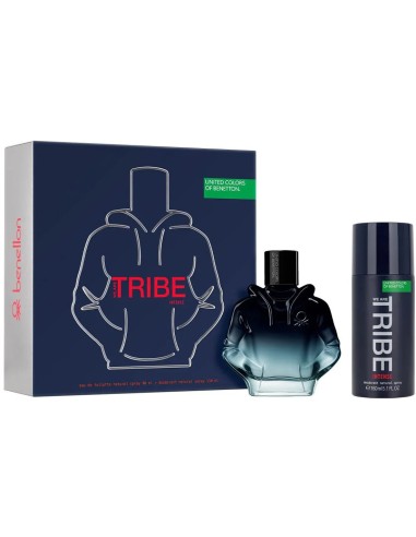 BENETTON TRIBE INT EAU DE PARFUM MEN VAP 90 ML + DEO SPRAY