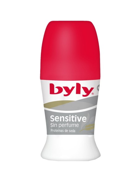Byly Sensitive desodorante roll-on sin perfume de 50 ml