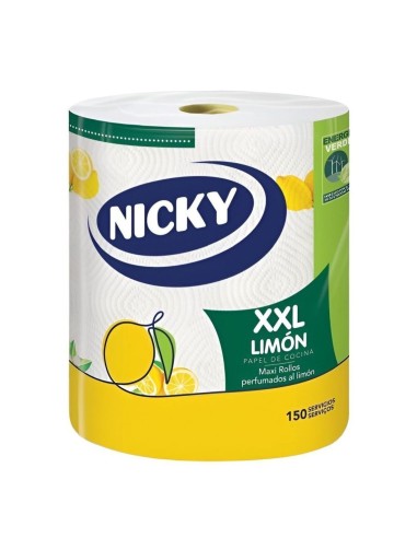 NICKY ROLLO MULTIUSOSO XXL 1 ROLLO MAXI LIMON