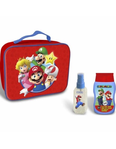 SUPER MARIO SET COLONIA FRESCA VAP 90 ML + GEL 200 ML + NECESER