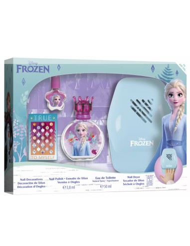 FROZEN SET COLONIA VAP 50 ML + KT MANICURA CON SECADOR