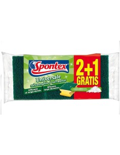 SPONTEX ESTROPAJO SALVAUÑAS UNIVERSAL 2 +1 GRATIS