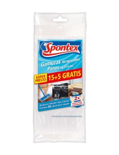 SPONTEX GAMUZA SPRINT ATRAPAPOLVO 15 + 5 UDS GRATIS