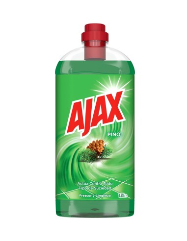 Ajax Limpiador Pino 1.250 Litro - Eficacia y Frescor en Cada Limpieza