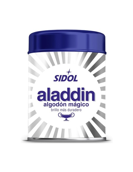 Aladdin Algodón Mágico limpia metales como plata, cobre o bronce de forma eficaz.