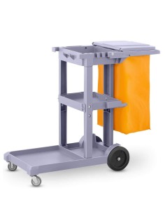 Carro de limpieza profesional Pamex para hoteles y oficinas.