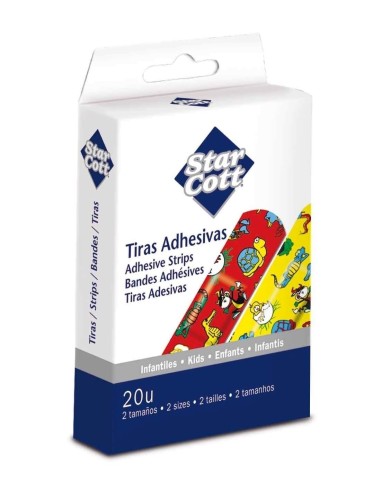 STAR COTT TIRITAS INFANTILES 20 UDS