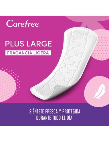 Carefree Salva Slip Maxi Plus Fragancia Fresca 36 uds