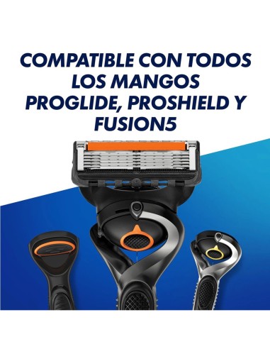 Gillette Fusion ProGlide Recambios Manual 3 uds