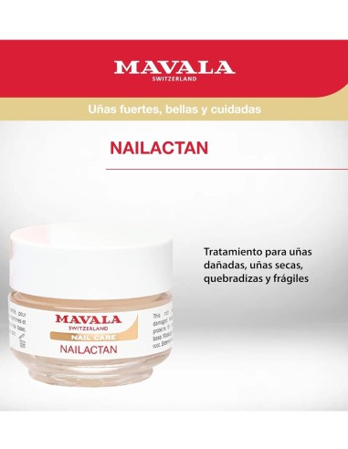 MAVALA NAILACTAN 15ML - CREMA NUTRITIVA PARA UÑAS DAÑADAS