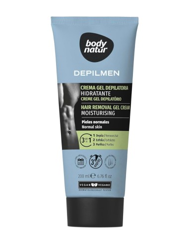 DEPILMEN CREMA GEL DEPILATORIA PARA HOMBRE PIEL NORMAL 200 ML