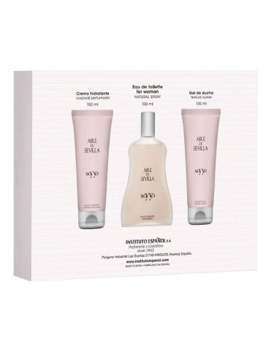 AIRE DE SEVILLA SET SOY YO COLONIA VAP 100 ML + GEL + BODY