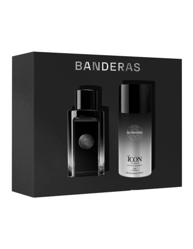 ANTONIO BANDERAS THE ICON MEN SET PERFUM VAP 100 ML + DEO SPRAY