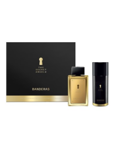 ANTONIO BANDERAS SECRET ABSOLU MEN EAU DE PARFUM VAP 100 ML + DESOD. SPRAY 150 ML