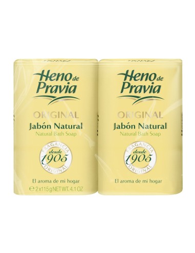 HENO DE PRAVIA JABON DE MANOS PASTILLA 2 X 115 GRS