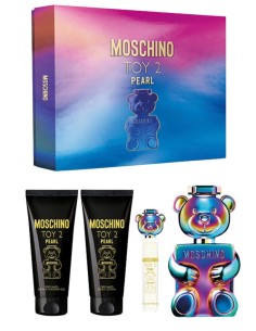 MOSCHINO TOY 2 PEARL SET EDP VAP 100 ML + BODY 100 ML + GEL 100 ML + EDP 10 ML