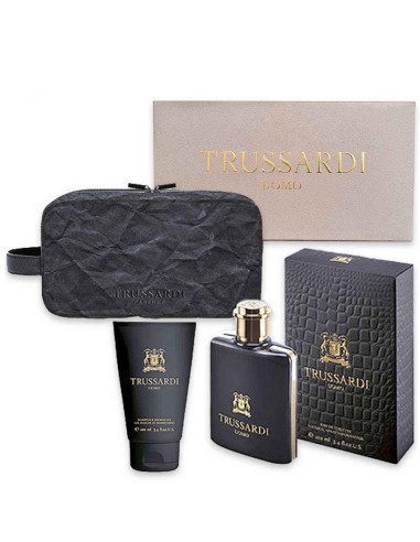 TRUSSARDI UOMO SET EDT VAP 100 ML + GEL 100 ML