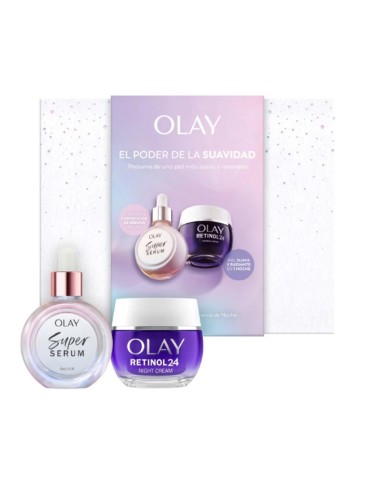 OLAY SET SUPER SERUM 30 ML + CREMA RETINOL NOCHE 50 ML