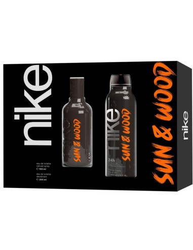 NIKE SET MAN EDT SUN & WOOD VAP 100 ML + DEO SPRAY 200 ML